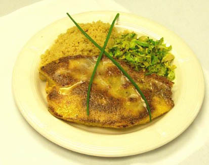 Corn-crusted Tilapia